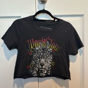 Prince Peter Collection, Girls M, distressed, cropped T-shirt